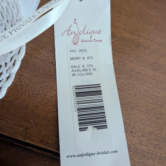 Mother of the bride gown private collection Angelique NEVER WORN - Picture 6 of 6